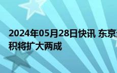 2024年05月28日快讯 东京迪士尼海洋新园区即将开园，面积将扩大两成