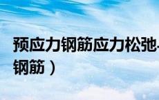 预应力钢筋应力松弛与张拉控制应力（预应力钢筋）