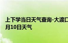 上下学当日天气查询-大渡口天气预报重庆大渡口2024年10月10日天气