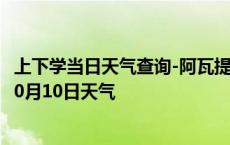 上下学当日天气查询-阿瓦提天气预报阿克苏阿瓦提2024年10月10日天气