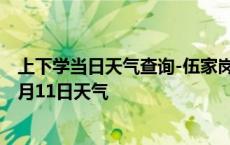 上下学当日天气查询-伍家岗天气预报宜昌伍家岗2024年10月11日天气