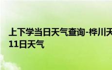 上下学当日天气查询-桦川天气预报佳木斯桦川2024年10月11日天气