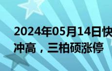 2024年05月14日快讯 跨境电商概念股短线冲高，三柏硕涨停