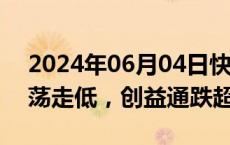 2024年06月04日快讯 铜缆高速连接概念震荡走低，创益通跌超8%