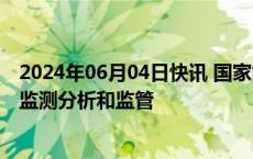 2024年06月04日快讯 国家能源局：常态化开展新能源消纳监测分析和监管