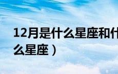 12月是什么星座和什么星座最配（12月是什么星座）