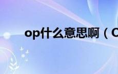 op什么意思啊（OPPAI是什么意思）