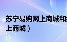 苏宁易购网上商城和线下实体店（苏宁易购网上商城）