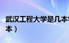 武汉工程大学是几本学校（武汉工程大学是几本）