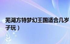 芜湖方特梦幻王国适合几岁（芜湖方特梦幻王国适合多大孩子玩）