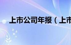 上市公司年报（上市公司年报查询网站）