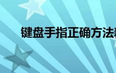 键盘手指正确方法新手图片（键盘手）