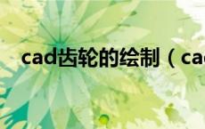 cad齿轮的绘制（cad齿轮画法详细步骤）