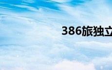 386旅独立团（386）