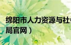 绵阳市人力资源与社会保障局官网（绵阳人社局官网）