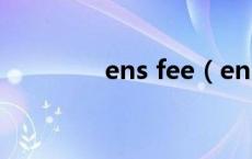 ens fee（ens费用是什么）