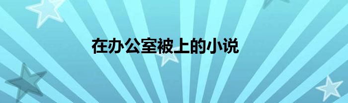 在办公室被上的小说