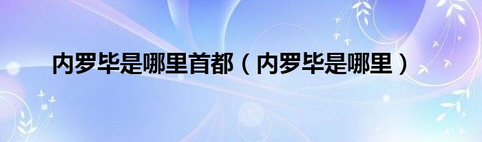 内罗毕是哪里首都（内罗毕是哪里）