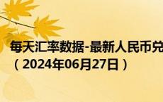 每天汇率数据-最新人民币兑换塞尔维亚第纳尔汇率汇价查询（2024年06月27日）