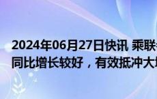 2024年06月27日快讯 乘联会：国内县乡市场皮卡销量占比同比增长较好，有效抵冲大城市皮卡萎缩