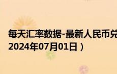 每天汇率数据-最新人民币兑换孟加拉国塔卡汇率汇价查询（2024年07月01日）