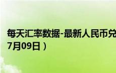 每天汇率数据-最新人民币兑换泰铢汇率汇价查询（2024年07月09日）