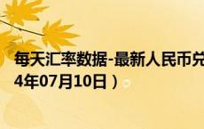 每天汇率数据-最新人民币兑换加纳塞地汇率汇价查询（2024年07月10日）