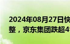 2024年08月27日快讯 港股互联网股多数调整，京东集团跌超4%