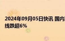 2024年09月05日快讯 国内期货主力合约多数下跌，集运欧线跌超6%