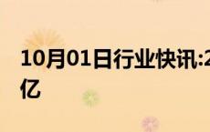 10月01日行业快讯:2024国庆档新片票房破3亿