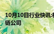 10月10日行业快讯:机构密集调研折叠屏产业链公司