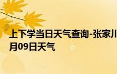 上下学当日天气查询-张家川天气预报天水张家川2024年10月09日天气