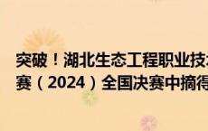 突破！湖北生态工程职业技术学院在中国国际大学生创新大赛（2024）全国决赛中摘得金奖