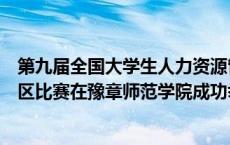 第九届全国大学生人力资源管理综合能力竞赛本科组第六赛区比赛在豫章师范学院成功举办